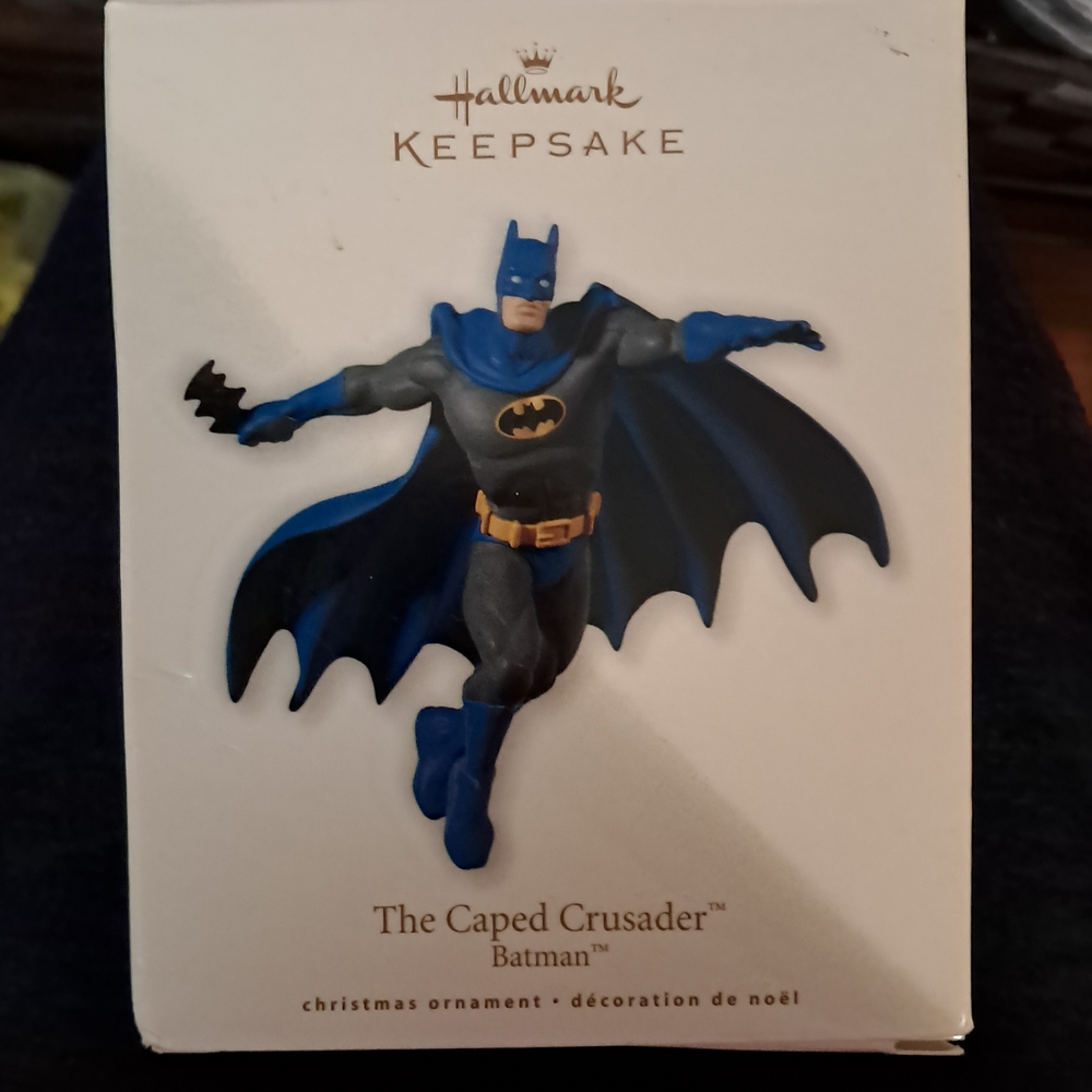 Hallmark Keepsake Batman Ornament - Blue and Black